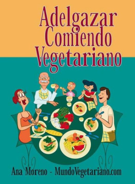 Ana Moreno Adelgazar comiendo vegetariano