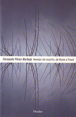Fernando Pérez-Borbujo Veredas del espíritu: de Hume a Freud