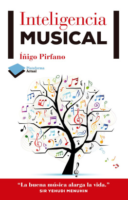 Íñigo Pirfano - Inteligencia musical (Spanish Edition)