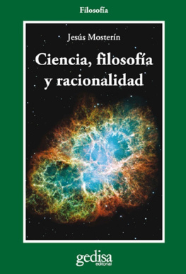 Jesús Mosterín - Ciencia, filosofía y racionalidad
