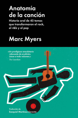 Marc Myers - Anatomía de la canció