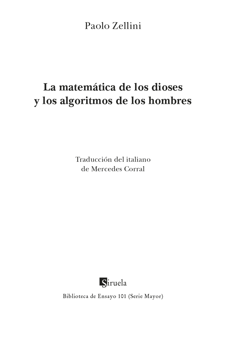Edición en formato digital enero de 2019 Título original La matematica degli - photo 2