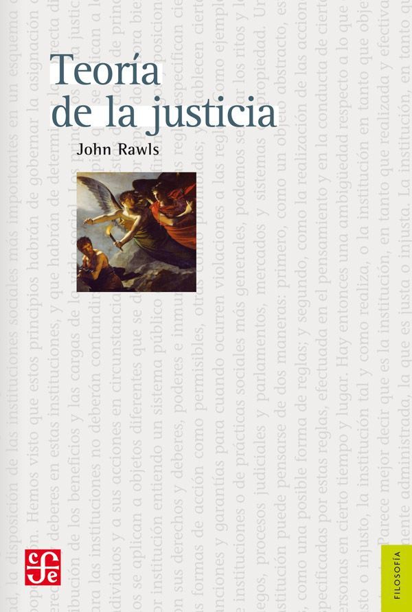 Teoría de la justicia John Rawls Traducción de María Dolores González - photo 1