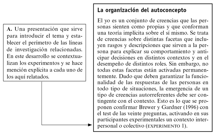 2 La presentación de los experimentos Toda la información relativa a un - photo 3