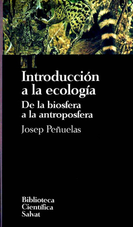Peñuelas Josep Introduccion A La Ecologia