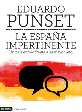 Eduardo Punset La España impertinente