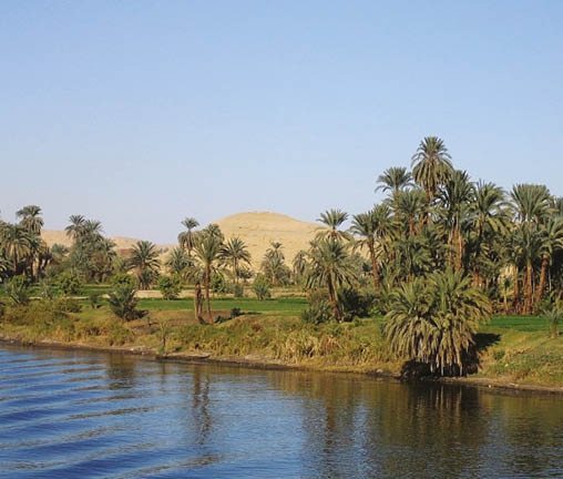 Ribera del río Nilo La obra se ha estructurado y esto es lo que puede llamar - photo 2