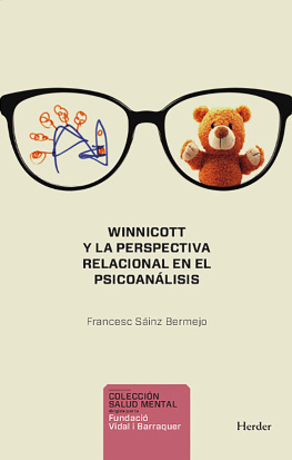 Francesc Sáinz Bermejo - Winnicott y la perspectiva relacional en psicoanálisis