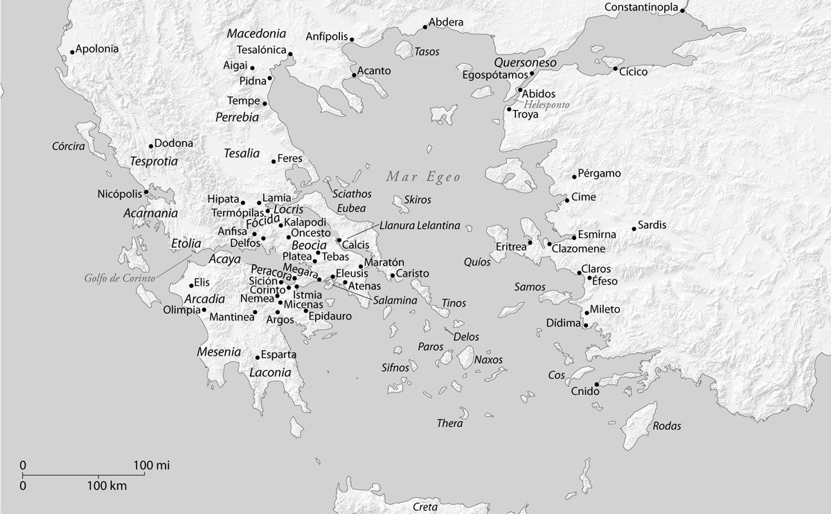 Mapa 2 Delfos y el Egeo Michael Scott Mapa 3 Delfos y sus - photo 9