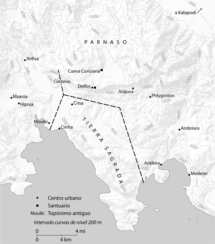 Mapa 3 Delfos y sus alrededores Michael Scott Prólogo Por qué - photo 10