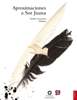 Sandra Lorenzano Aproximaciones a Sor Juana