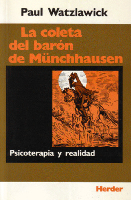 Watzlawick Paul - La Coleta Del Baron De Munchhausen