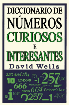 David Wells Diccionario de números curiosos e interesantes
