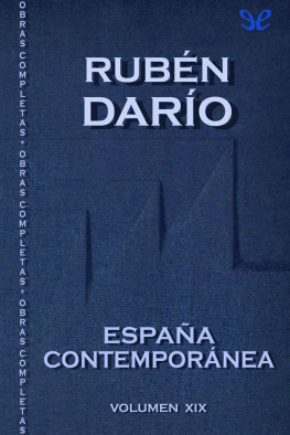Rubén Darío - España contemporánea