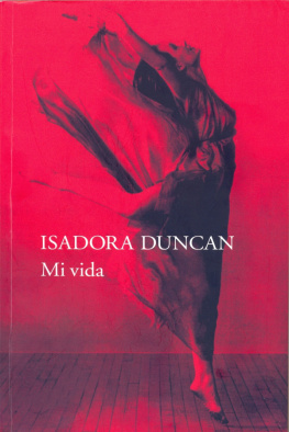 Isadora Duncan Mi vida