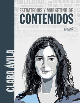 Clara Ávila - Estrategias y marketing de contenidos