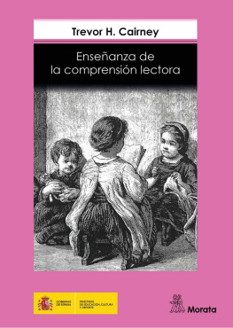 Trevor H. Cairney - Enseñanza de la comprensió lectora (Coedició Ministerio de Educació) (Spanish Edition)