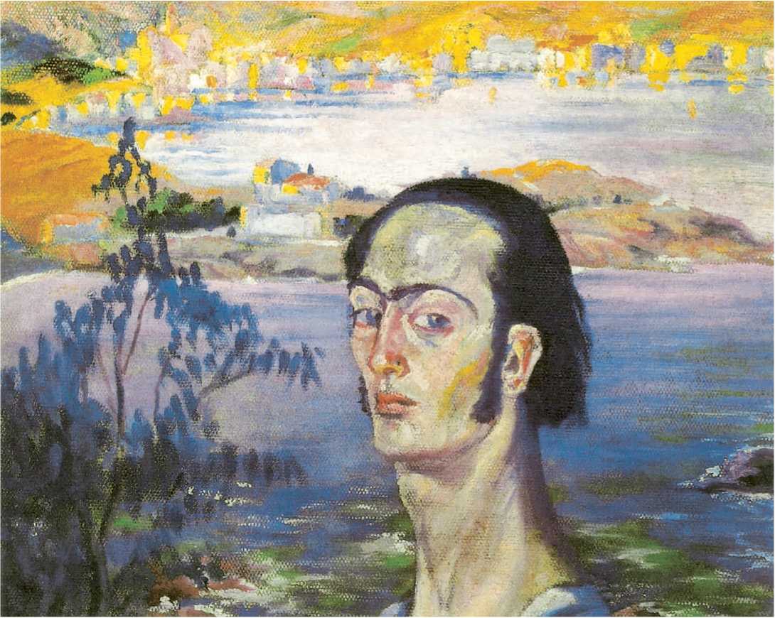 4 Autorretrato con cuello de Rafael 1920-1921 óleo sobre lienzo 415 53 - photo 8