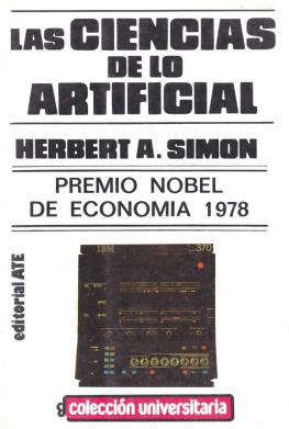 Herbert A. Simon Las Ciencias de lo Artificial