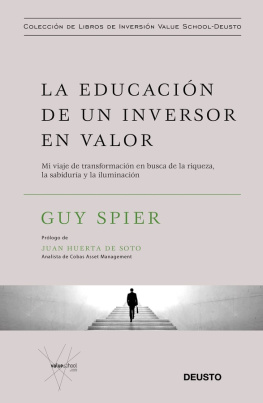 Guy Spier - La educació de un inversor en valor