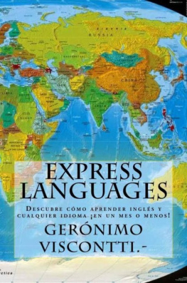 Geróimo Viscontti Express languages