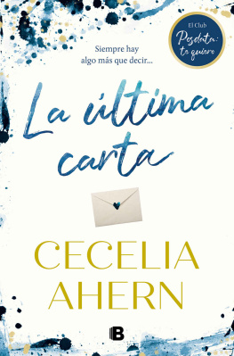 Ahern Cecelia - La ñltima Carta