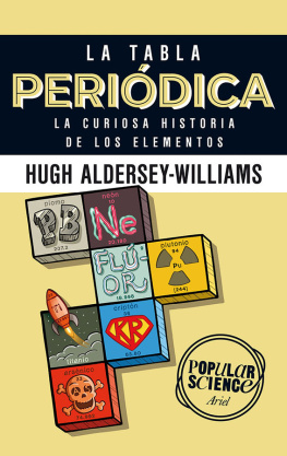 Aldersey Williams Hugh - La Tabla Periódica