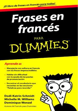 Varios autores - Frases En Frances Para Dummies