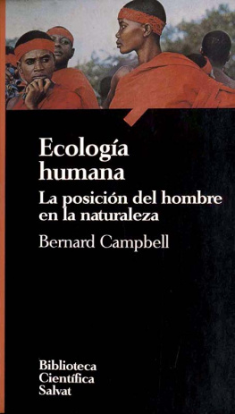 Bernard Campbell - Ecología humana