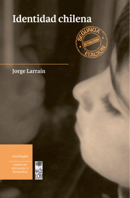 Jorge Larraín - Identidad chilena