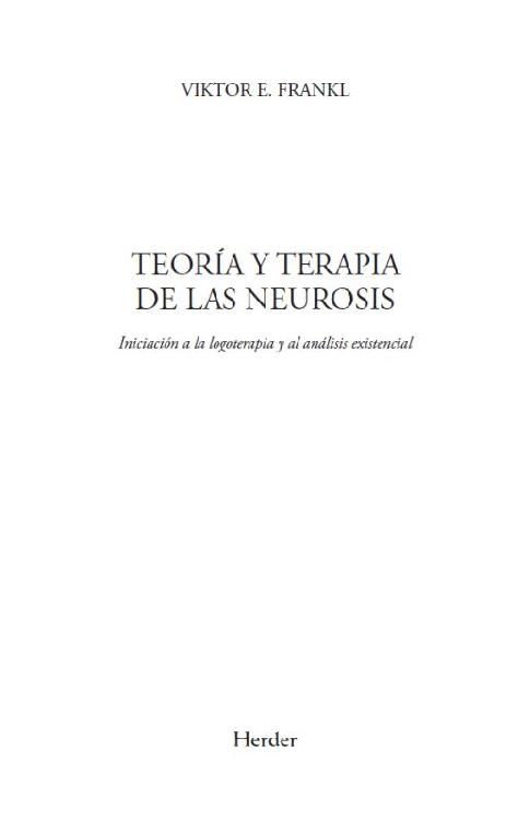 Titulo original Theorie und Therapie der Neurosen Traducción Constantino - photo 1