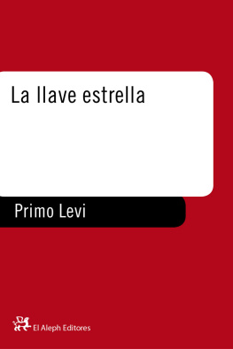Primo Levi - La llave estrella