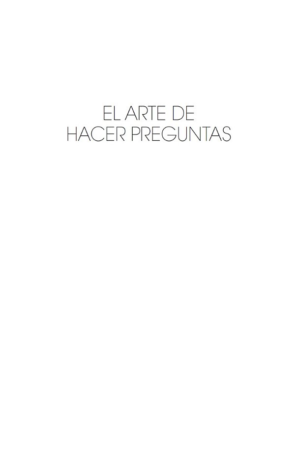 El arte de hacer preguntas - image 1