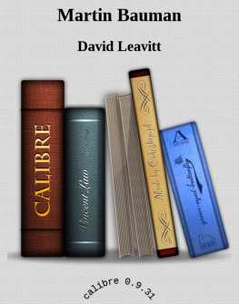 David Leavitt - Martin Bauman