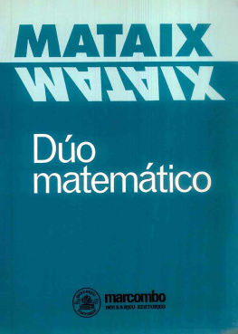 Mariano Mataix Lorda Dúo matemático