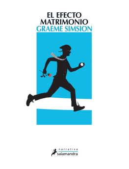 Graeme Simsion El efecto matrimonio