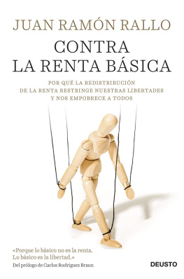 Juan Ramón Rallo - Contra la renta básica