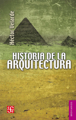 Héctor Velarde Historia de la arquitectura