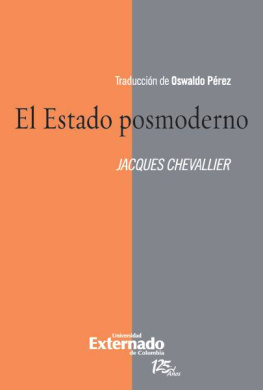 Jacques Chevallier - El Estado posmoderno