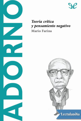 Mario Farina - Adorno