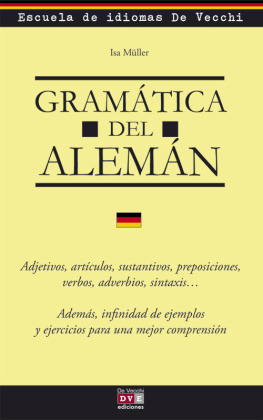 Isa Müller - Gramática del alemán