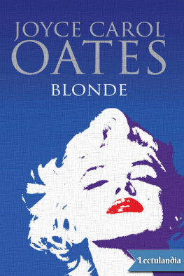 Joyce Carol Oates Blonde