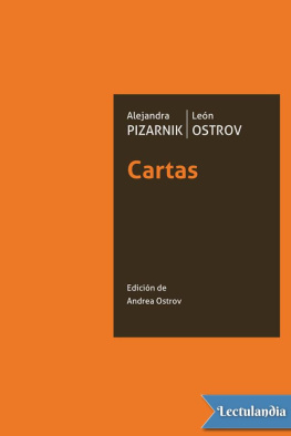 Alejandra Pizarnik Cartas