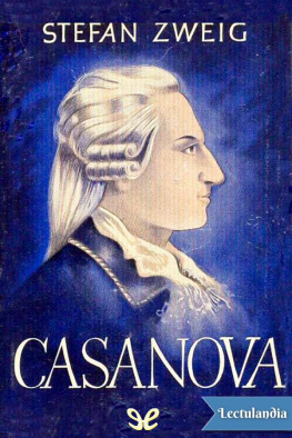 Stefan Zweig Casanova