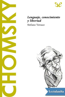 Stefano Versace Chomsky