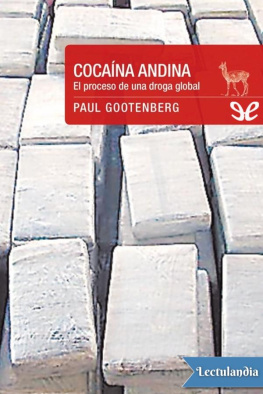 Paul Gootenberg Cocaína andina