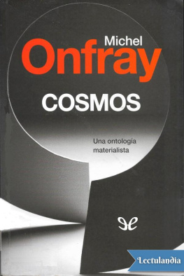 Michel Onfray Cosmos
