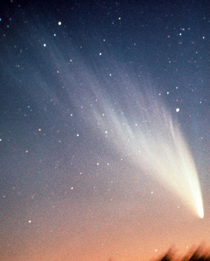 El cometa West fotografiado en febrero de 1976 desde la Tierra por Martin - photo 5