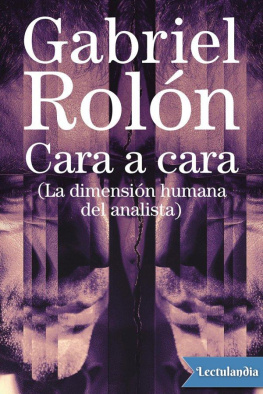 Gabriel Rolón - Cara a cara