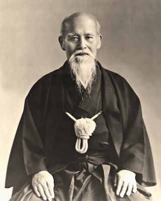 MORIHEI UESHIBA Tanabe Wakayama 1883 - Ayabe 1968 Maestro de artes - photo 1